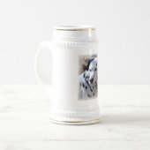 Dalmatian Fire Dog Beer Stein Bierpul (Voorkant links)