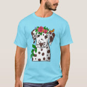 Dalmatian Garden Goddess T-shirt (Voorkant)