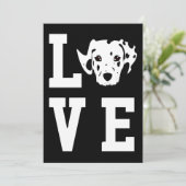 Dalmatian Gift | Dalmatische Lover Gift Bedankkaart (Staand voorkant)