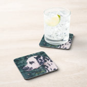 Dalmatian Headstudy Drankjes Onderzetter (Rechterzijde)