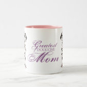 Dalmatian Heart Mam Tweekleurige Koffiemok (Center)