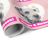 Dalmatian Heart Nose Cadeaupapier (Rol Hoek)