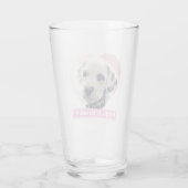Dalmatian Heart Nose Glas (Achterkant)