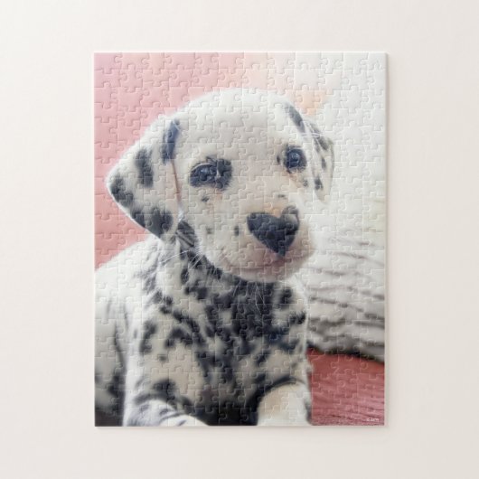 Dalmatian Heart Nose Legpuzzel (Verticaal)