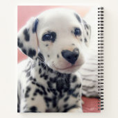Dalmatian Heart Nose Notitieboek (Achterkant)