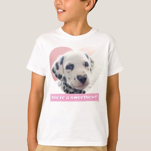 Dalmatian Heart Nose T-shirt (Voorkant)