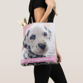 Dalmatian Heart Nose Tote Bag (Dichtbij)