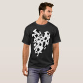 Dalmatian Heart T-shirt (Voorkant volledig)