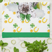 Dalmatian Holiday Home Decor St Patricks Day Theedoek (Gevouwen)