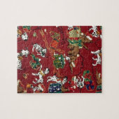 Dalmatian Holiday Print Legpuzzel (Horizontaal)