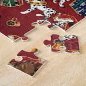 Dalmatian Holiday Print Legpuzzel (Zijkant)