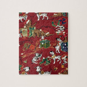 Dalmatian Holiday Print Legpuzzel