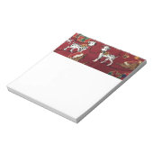 Dalmatian Holiday Print Notitieblok (Linkerzijde)