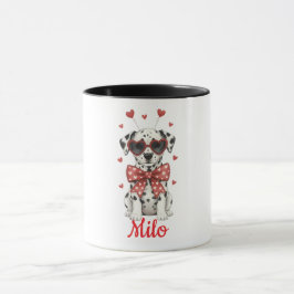 Dalmatian hond koffiemok valentijnsdag 2026 mok