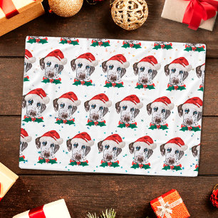 Dalmatian hondenras Kerstmis Fleece Deken