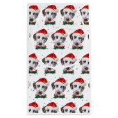 Dalmatian hondenras Kerstmis Klein Cadeauzakje (Achterkant)