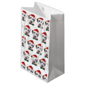 Dalmatian hondenras Kerstmis Klein Cadeauzakje (Voorkant Gekanteld)