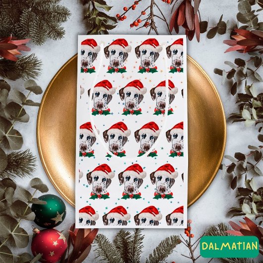 Dalmatian hondenras Kerstmis Klein Cadeauzakje