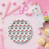 Dalmatian hondenras Kerstmis Papieren Bordje (Feest)