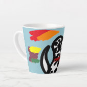 Dalmatian in autumn  latte mok (Linkerhoek)