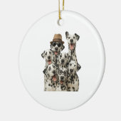 Dalmatian Keramisch Ornament (Links)