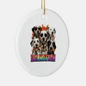 Dalmatian Keramisch Ornament (Rechts)