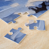 Dalmatian Kerstboot Vakantie Legpuzzel (Zijkant)