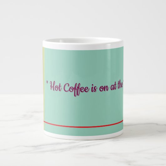 Dalmatian koffiekop grote koffiekop (Voorkant)