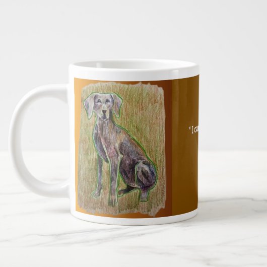Dalmatian koffiekop grote koffiekop (Links)