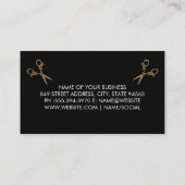 Dalmatian-logo | Hondenverzorgingsschaar Visitekaartje (Achterkant)