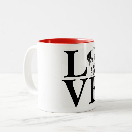 Dalmatian Love Mok (Voorkant links)