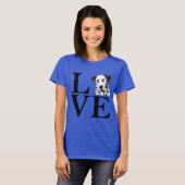 Dalmatian Love Tshirt (Voorkant volledig)