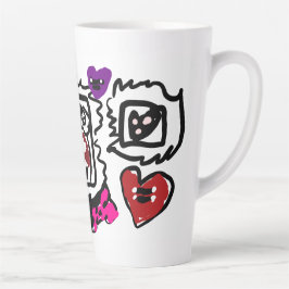 Dalmatian lovely  latte mok