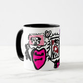 Dalmatian lovely  mok (Voorkant links)