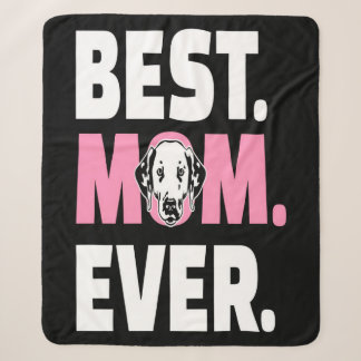 Dalmatian| Lovely Mommy Gift Sherpa Deken