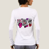 Dalmatian lovely  Tri-Blend shirt (Achterkant)