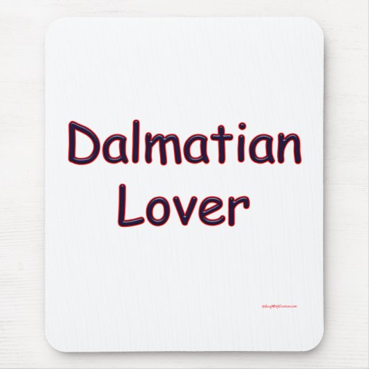Dalmatian Lover Muismat (Voorkant)