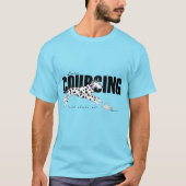 Dalmatian Lure Coursing T-shirt (Voorkant)