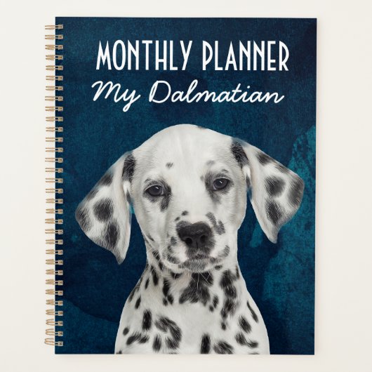 Dalmatian Maandelijks Planner (Voorkant)