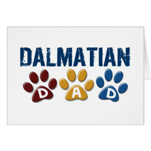 DALMATIAN Pap Paw Print 1