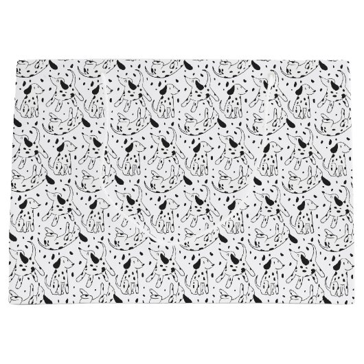 Dalmatian Pattern Groot Cadeauzakje (Voorkant)