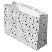 Dalmatian Pattern Groot Cadeauzakje (Achterkant Gekanteld)