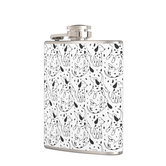 Dalmatian Pattern Heupfles (Links)