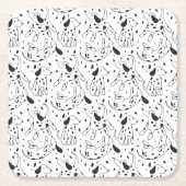 Dalmatian Pattern Kartonnen Onderzetters (Voorkant)