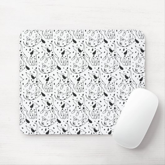 Dalmatian Pattern Muismat (Met muis)