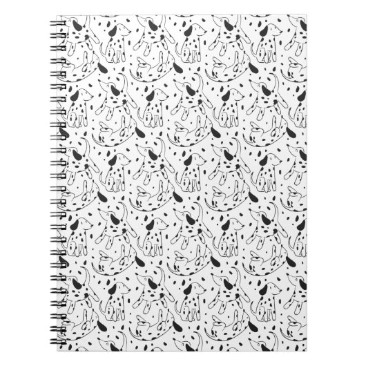 Dalmatian Pattern Notitieboek (Voorkant)