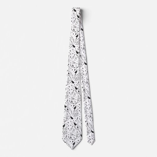 Dalmatian Pattern Stropdas (Voorkant)