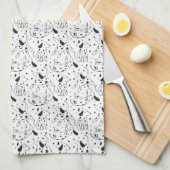 Dalmatian Pattern Theedoek (Quarter Fold)