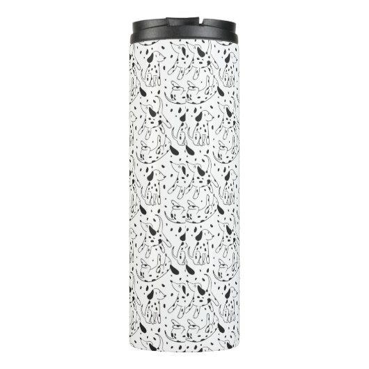 Dalmatian Pattern Thermosbeker (Achterkant)
