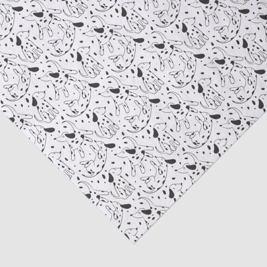 Dalmatian Pattern Tissuepapier (Detail)